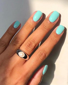 mint nail design
