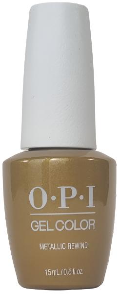 opi gelcolor Metallic Rewind GCF022