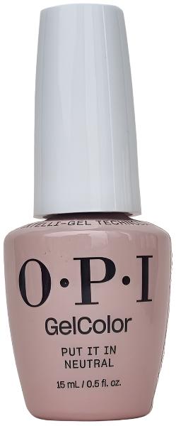 Put It In Neutral * OPI Gelcolor Universalus OPI Gelcolor