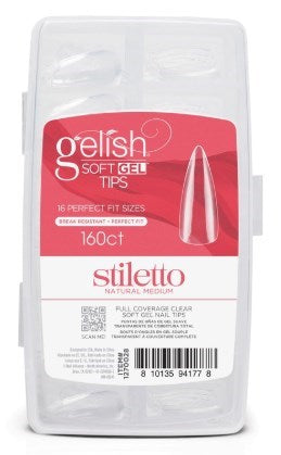 Stiletto Medium Tips * Gelish Soft Gel Universalus Gelish Soft Gel 160 Tips