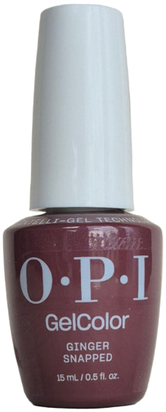 Ginger Snapped * OPI Gelcolor Universalus OPI Gelcolor