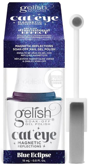 Blue Eclipse * Harmony Gelish Magnetics Reflections Universalus Gelish