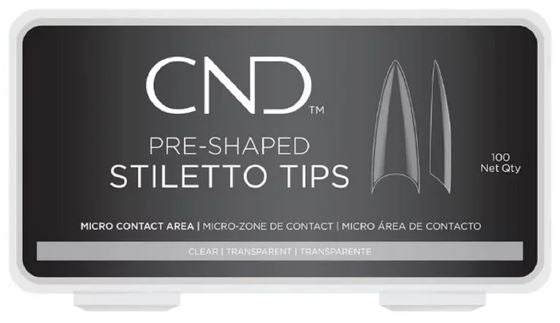 CND Pre-Shaped Stiletto Tips