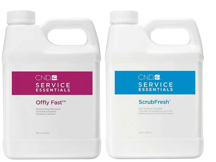 CND Scrubfresh + Offly Fast Remover Kit (salon size)