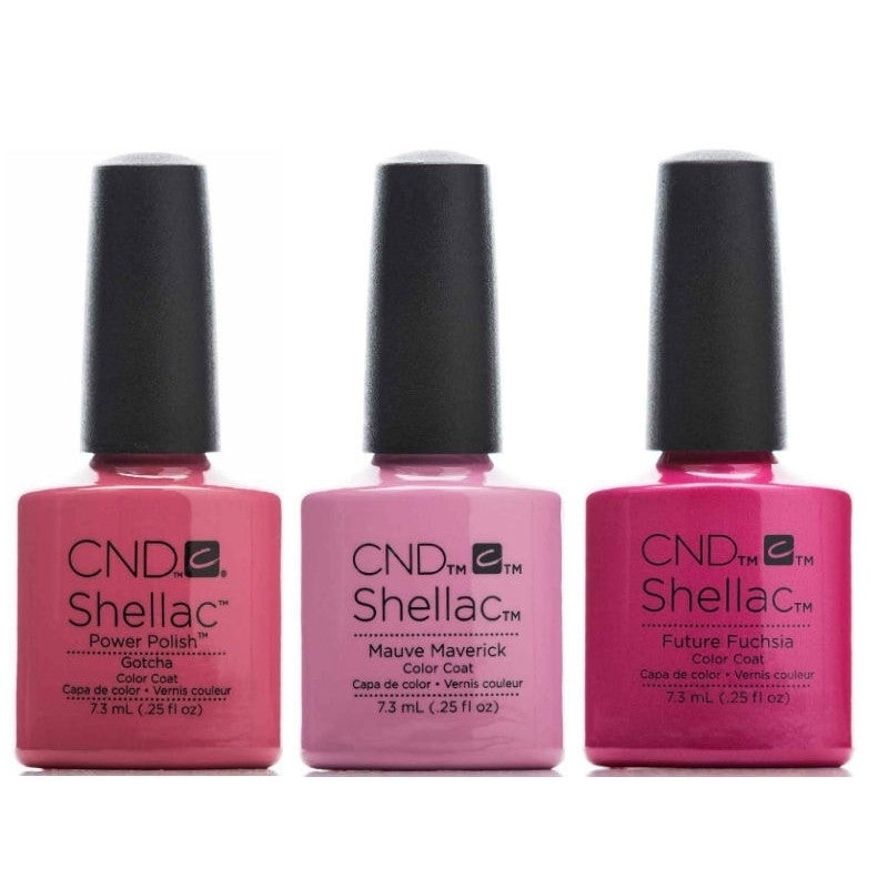 CND Shellac Pink Kit