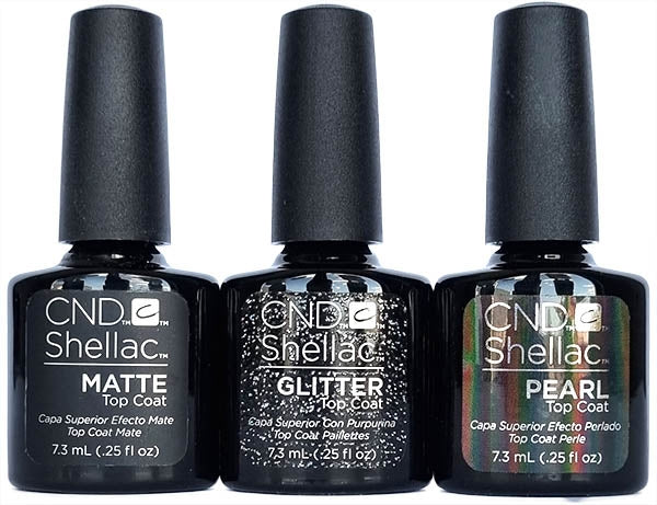 All Back Shellac CND Shellac Alluring Trilogy Top Coat Collection – Enails.eu