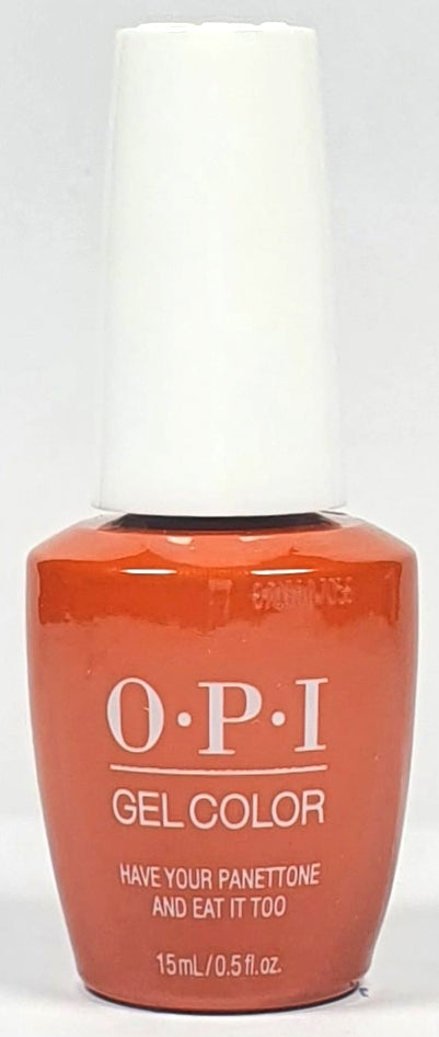 Have Your Panettone and Eat it Too * OPI Gelcolor