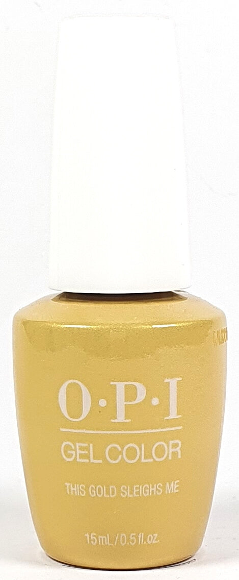 This Gold Sleighs Me * OPI Gelcolor