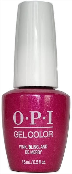 Pink, Bling, and Be Merry * OPI Gelcolor
