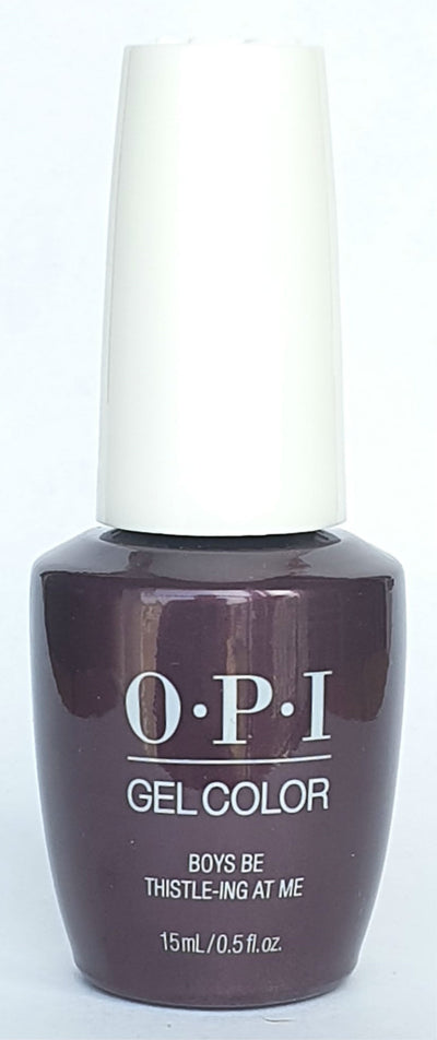 Boys Be Thistle-ing At Me * OPI Gelcolor