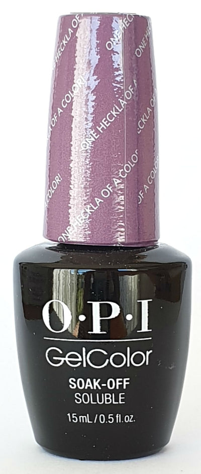 One Heckla Of A Color! * OPI Gelcolor