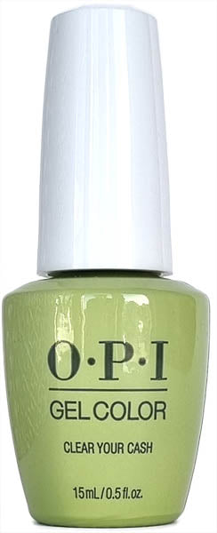 Clear Your Cash * OPI Gelcolor