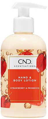 Strawberry & Prosecco * CND Scentsations Hand & Body Lotion