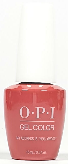 My Address Is "Hollywood" * OPI Gelcolor