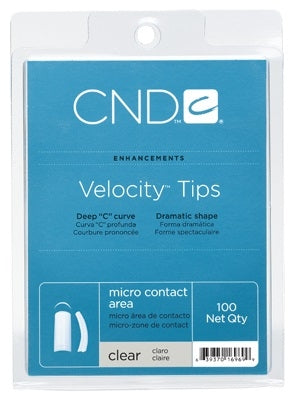 CND Velocity Tips - Clear
