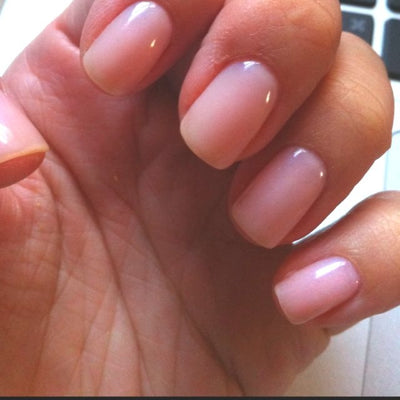 Clearly Pink * CND Shellac