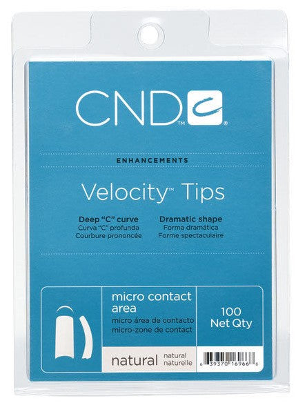 CND Velocity Tips - Natural