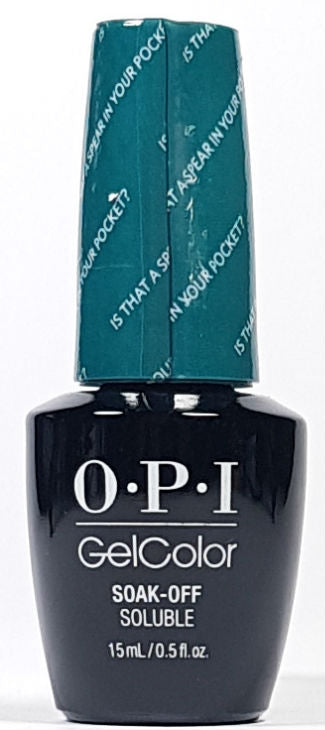 Is That A Spear In Your Pocket? * OPI Gelcolor