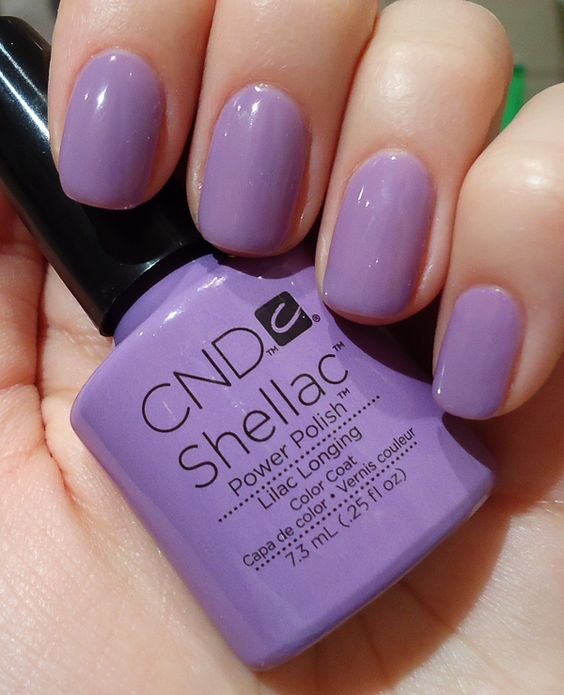 Lilac Longing * CND Shellac