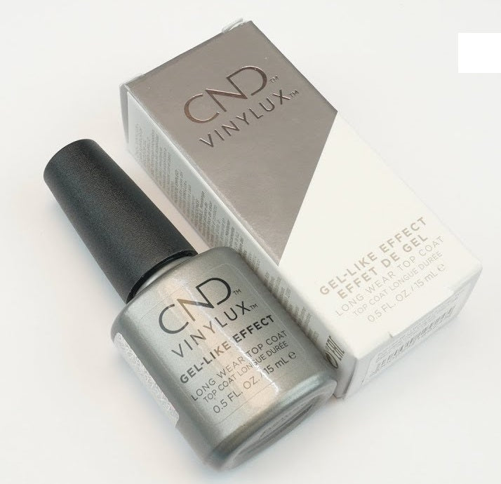 CND Vinylux Duo – Top Coat Plus Steel Gaze, 1er Pack (30 G)
