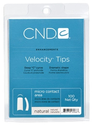 CND Velocity Tips - Natural