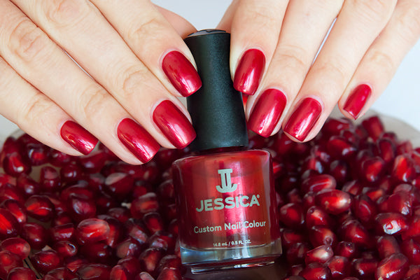 Jessica GELeration Nagellack Passionate Kisses – Langlebiger Gel‑Lack, Silberner Glanz, Bis Zu 3 Wochen Haltbar