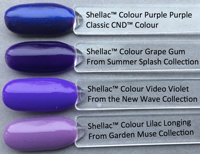 Purple Purple * CND Shellac