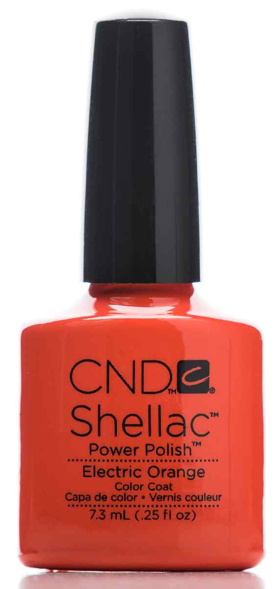 Electric Orange * CND Shellac