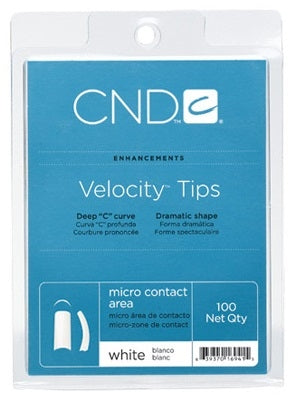 CND Velocity Tips - White